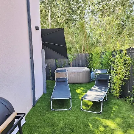 فيلة Joublie Tout! Calme Bord De Mer Shopping Fiesta Menage Wifi 2 Parking Inclus 8 Personnes *